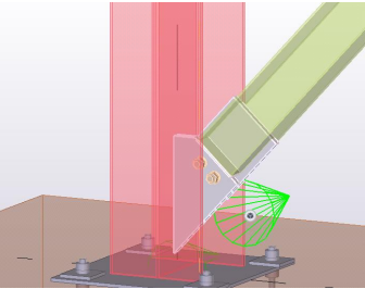 Bild c — Gusset plate